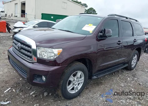 2016 Toyota Sequoia Sr5 5.7L V8 from USA, damaged, VIN 5TDZY5G18GS062734